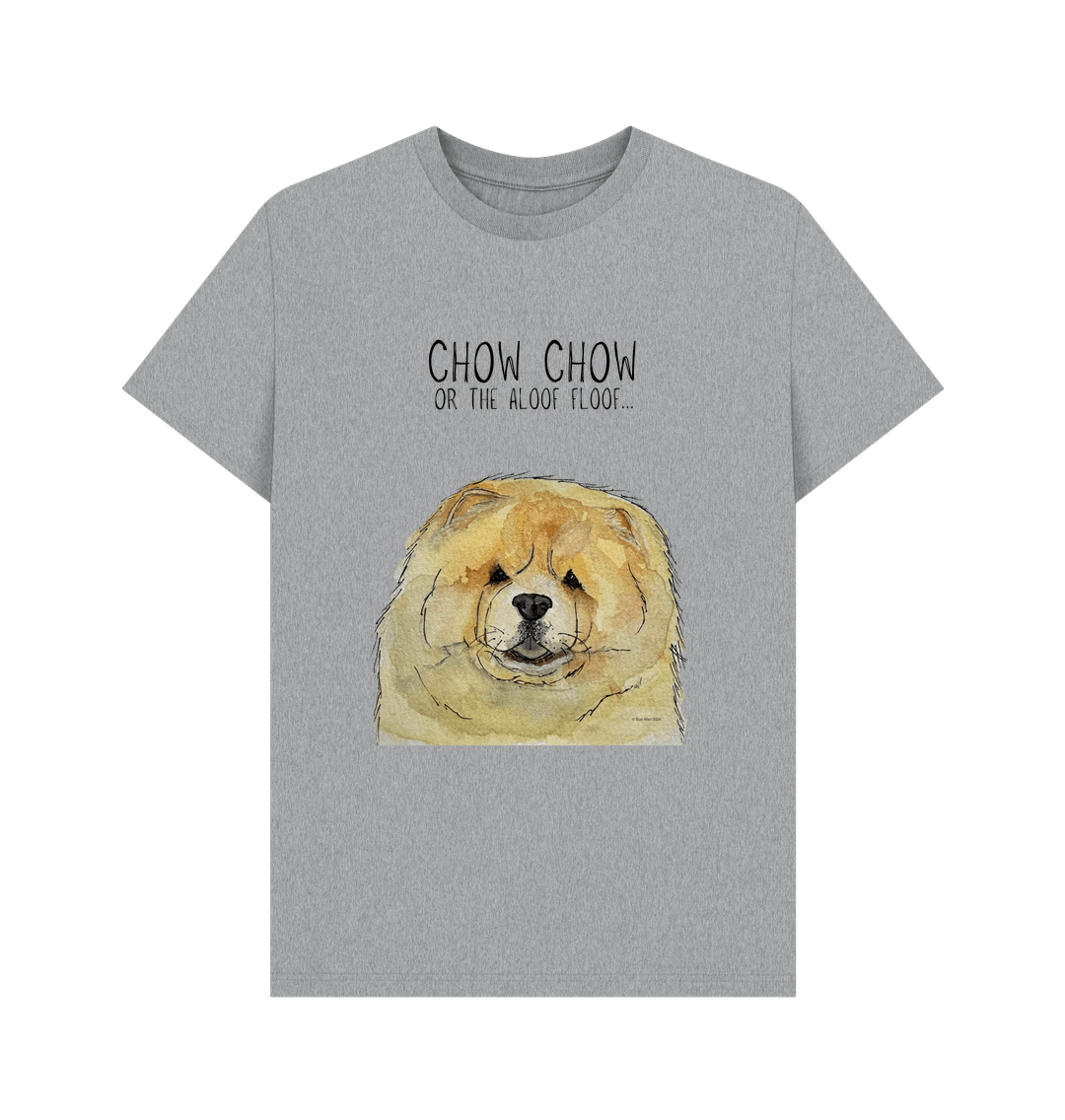 Athletic Grey Fawn Chow Chow Men's T Shirt