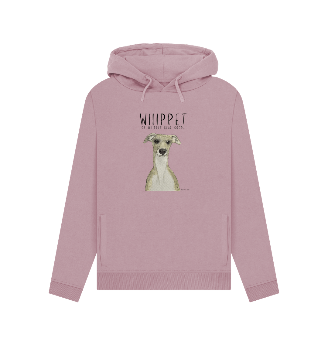 Mauve Printed Hoody