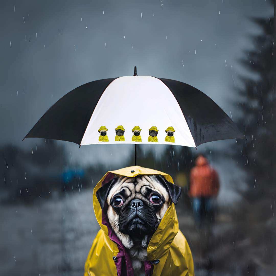 Pug & Pour – The Ultimate Rainy Day Companion!