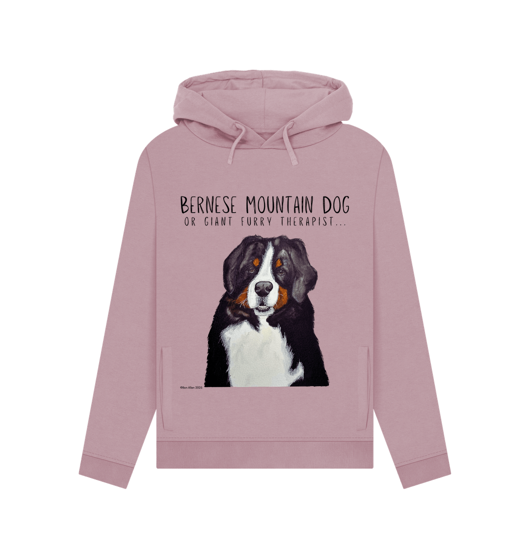 Mauve Printed Hoody