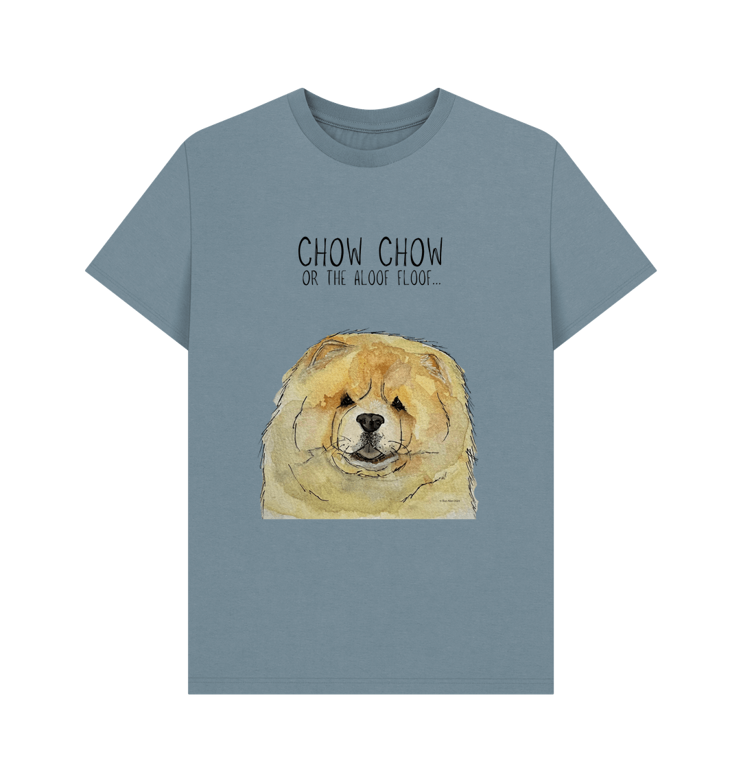 Stone Blue Fawn Chow Chow Men's T Shirt