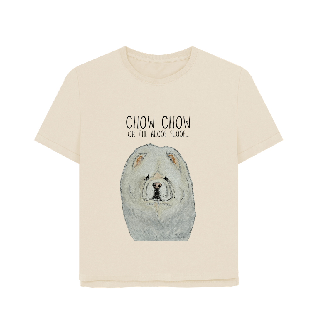 Oat Cream Chow Chow Women's Relaxed Fit T Shirt