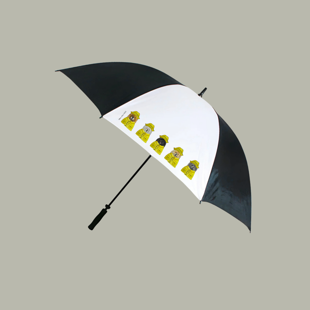 Chow’ing in the Rain: The Ultimate Chow Chow Golf Umbrella