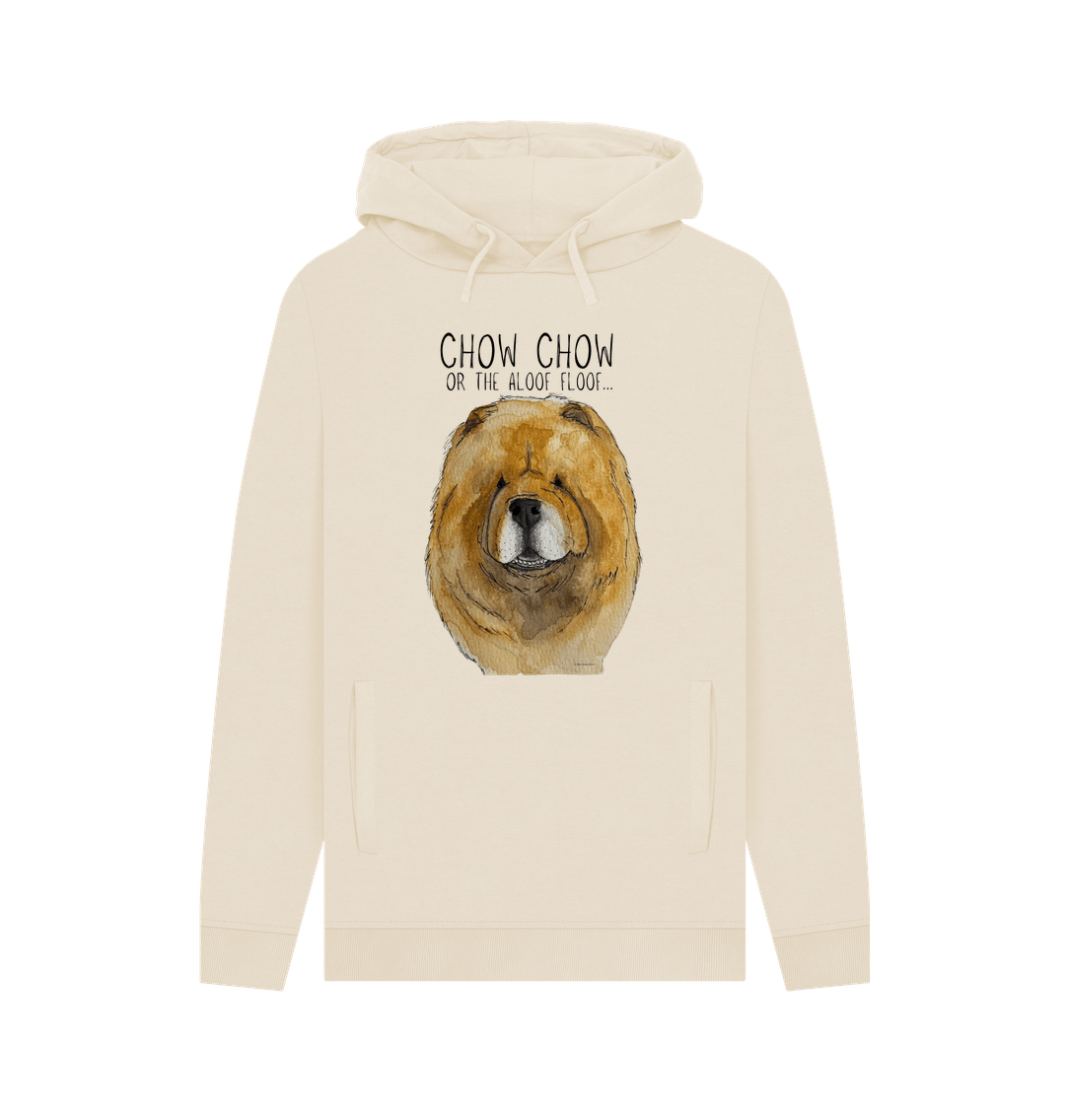 Oat Red Chow Chow Men's Hoodie