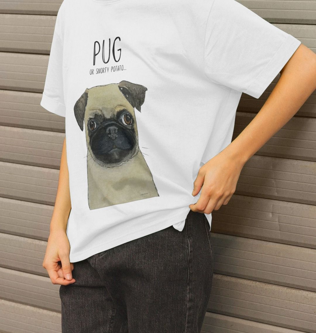 Pug Women's Relaxed Fit T Shirt